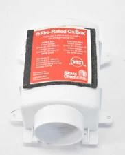 Sioux Chief Fire-Rated OxBox Cover Only Washing Machine Outlet Device Access