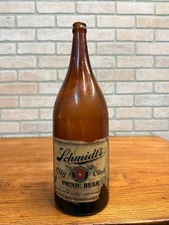 1/2 Gallon Schmidt's Picnic Beer Bottle Jacob Schmidt Brewing St. Paul Minn