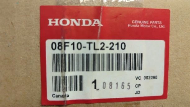 Novo OEM Genuíno Honda Tampa Lip Spoiler 2009-2014 Acura TSX Sedan Branco Pérola - Imagem 2 de 4