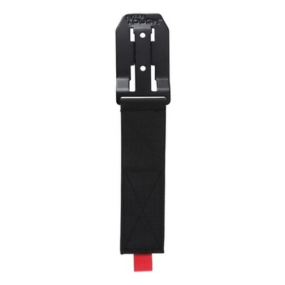 Hyper Stack Wall Mount with Heavy Duty Straps 50lb Capacity Organizer Black