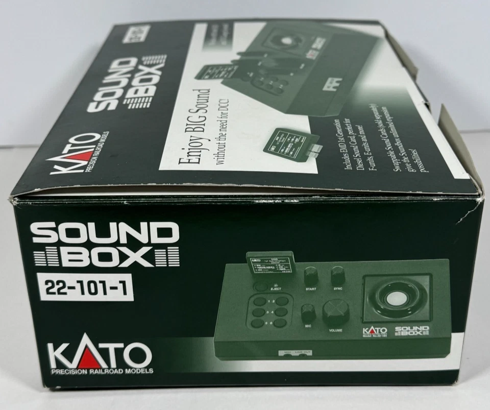 KATO Sound Box 22-101-1 HO/N/OO Compatible w/ EMD Diesel Sound Card - TESTED - Image 4 of 4