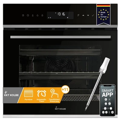 KKT KOLBE Horno empotrado 60cm 70L parrilla recirculación aire caliente función pizza temporizador automático