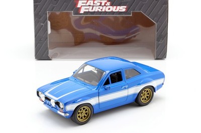 Brian's Ford Escort RS2000 MKI Fast & Furious 6 2013 blau / wei� 1:24 Jada Toys