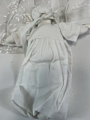 Bonnet Dolls Lot of 4 8'' Tall Poly Filled Muslin Muslin Crafting Decorating