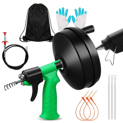 #ad 50 Ft Drain Snake Fast Unclog Snake Manual amp; Plumbing Snaker for Shower Sin... $61.47