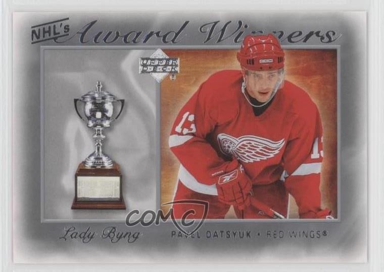 2007-08 Upper Deck NHL's Award Winners Pavel Datsyuk #AW6 HOF 8yu