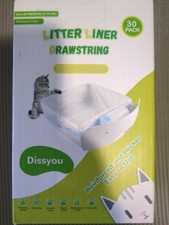 30 Pack Cat Litter Liners /Refills - Bags Compatible with Litter Boxes