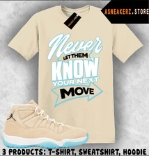 Shirt To Match AJ 11 H-Town Houston Sneaker Matching Hide Your Next Move T-Shirt