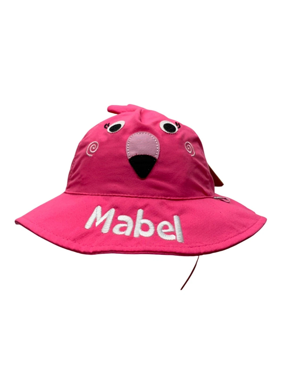 Zoocchini Baby Sun Hat Flamingo Design Pink UPF 50+ Embroidered "Mabel" #9858