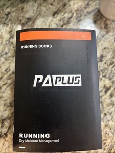 PA Plus White Socks XL 3 Pairs Of Dry Moisture Running Socks