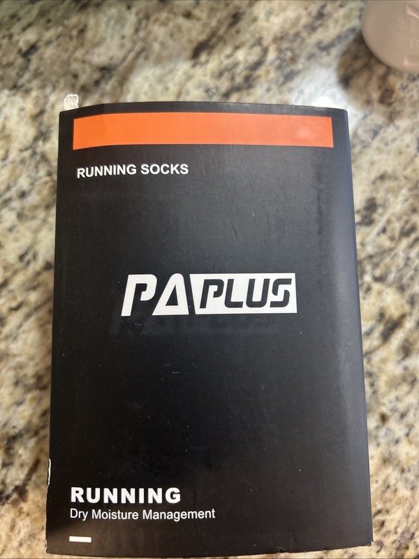 PA Plus White Socks XL 3 Pairs Of Dry Moisture Running Socks