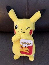 Pikachu Winking Pok mon Plush 8 By Jazwares New W/ Tag