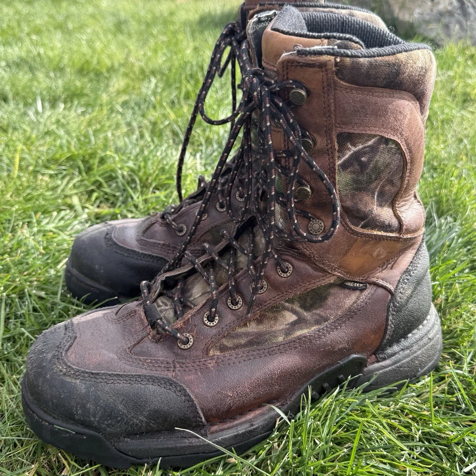 Danner Pronghorn 8” Mossy Oak Break Up Infinity Camo Boots Gore-Tex Men’s 11 D - Image 4 of 4