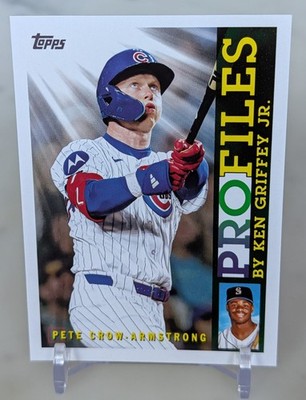 2026 Topps Series 1 Profiles Pete Crow-Armstrong #TP-13