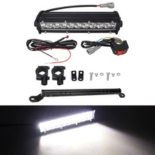 Motorcycle Headlight Light Handlebar Led Light Bar Set 60w Led With Switch Kit F Motorcycle Headlight Light Handlebar Led Light Bar Set 60w Led With Switch Kit F