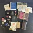 Military War Medals Books Cards Badges WW2 Job Lot t7076