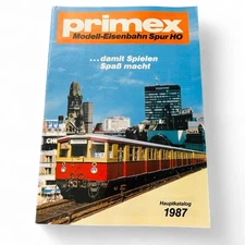 1987 Primex HO Model Train Catalog – German Hauptkatalog