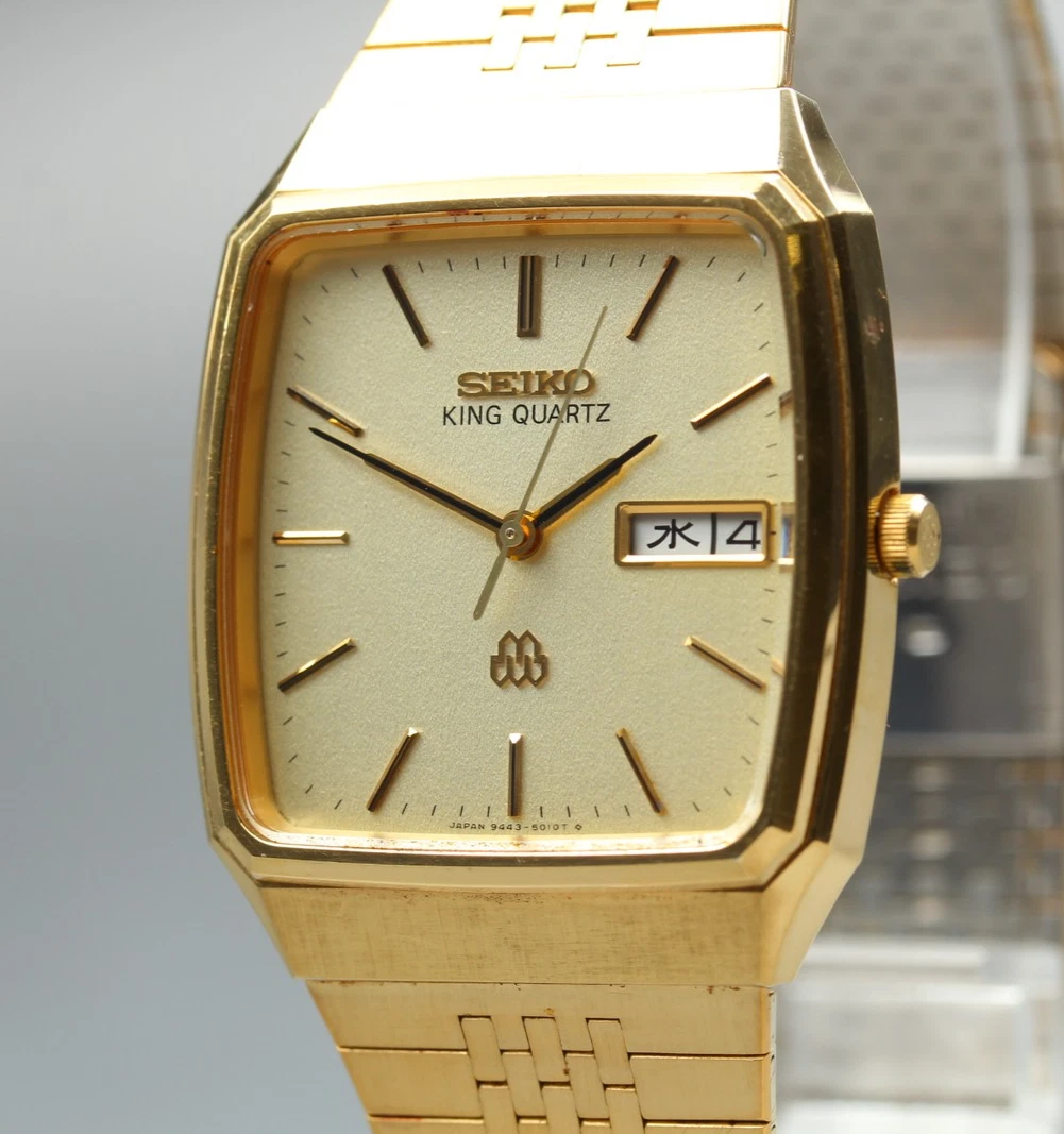Preços baixos em Relógios de pulso de quartzo masculino Seiko King