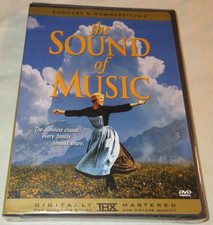 The Sound Of Music (1965) DVD NEW Julie Andrews Rodgers & Hammerstein Sealed