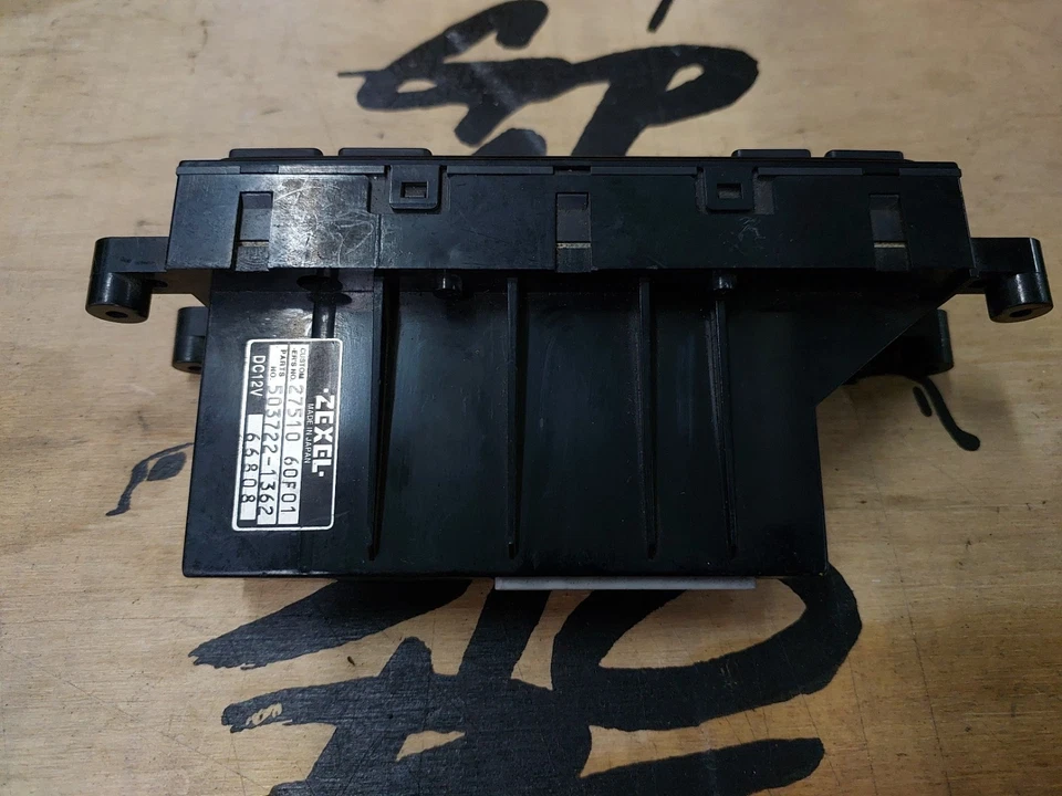 Silvia S13 RPS13 KPS13 240SX 180SX Climate Control Grey Sockets - Image 4 of 4