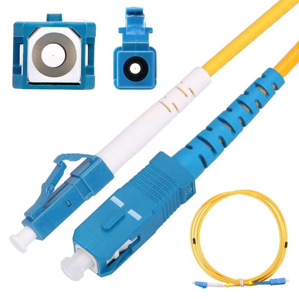 LC/UPC-SC/UPC Patchcord Patchcord Patchcable Câble Simplex Monomode Fibre... - Photo 1/1