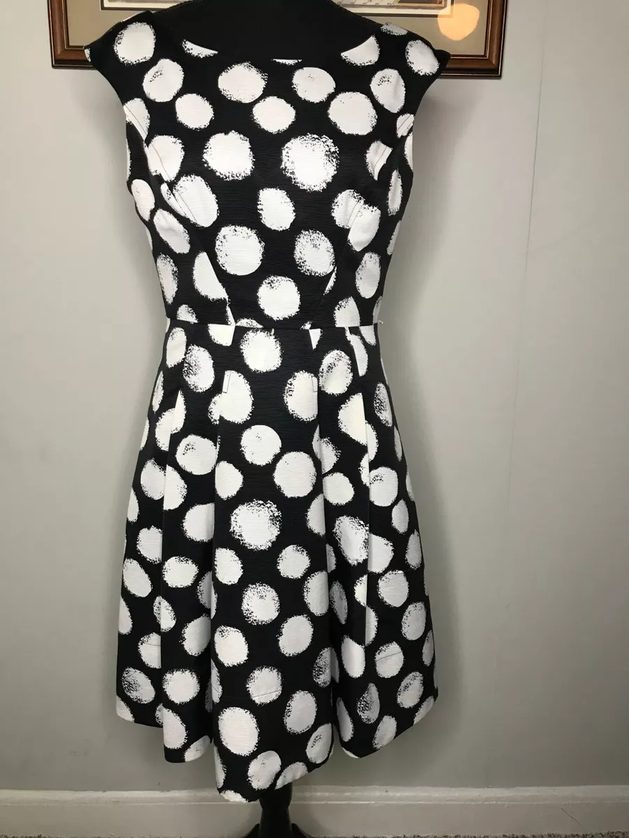 Eliza j polka dot dress sale