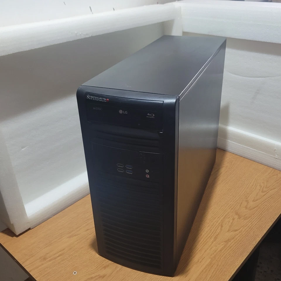 Workstation con NVIDIA Quadro P5000 16GB | Xeon E5-2620v3 RAM32GB 2TB Supermicro - Immagine 2 di 4