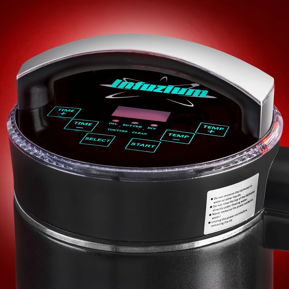 Máquina infusora de mantequilla-aceite-tintura de hierbas STX Infuzium con accesorios premium Foto 3 de 4