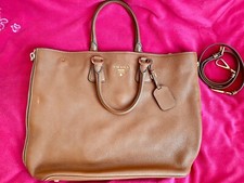 PRADA - Vitello Daino Shopper Tasche