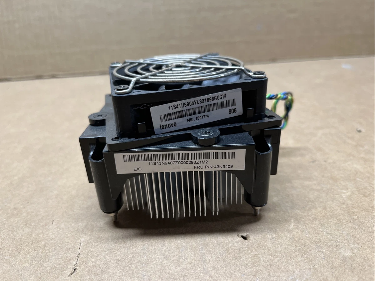 IBM Genuine Lenovo Thinkcenter M58 Desktop Cooling Fan & Heatsink