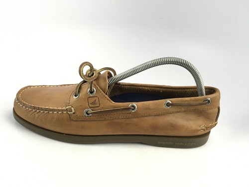 Sperry 9155240 AUTÉNTICOS ORIGINALES Zapatos de Barco Sahara Cuero Marrón 10 M Para Mujer’s - Imagen 3 de 11