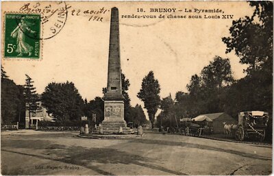 Old postcard Brunoy La Pyramide FRANCE (1372035)