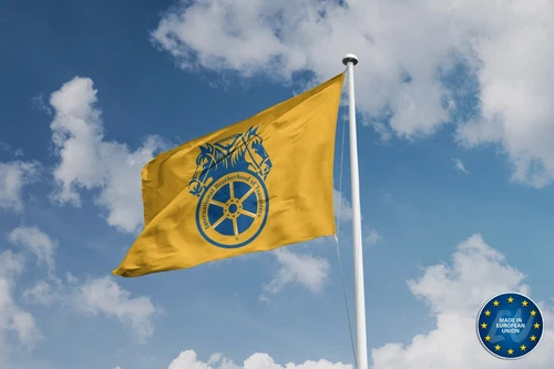 Teamsters Flag Unique Design, 3x5 Ft / 90x150 cm size, EU Made image 2