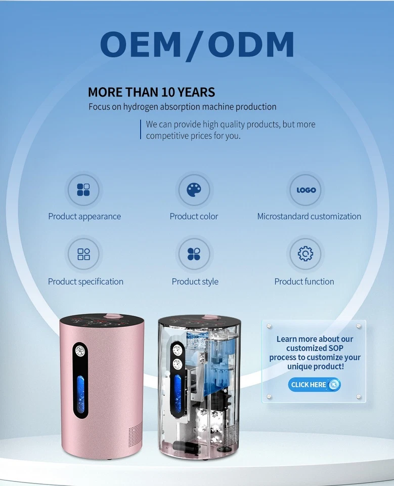 SUYZEKO Portable Molecular Hydrogen Water Generator Hydrogen Inhalation Machine - Image 2 of 4