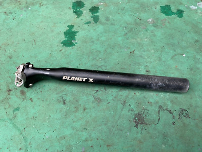 Planet X Alu Sattelstütze Sattelnadel, durchschnittlicher Zustand...einige Spuren, 31,6 mm, 350 mm lang