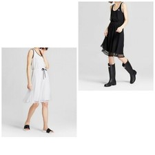 Hunter for Target Lined Mesh Dress White or Black Size XS or M