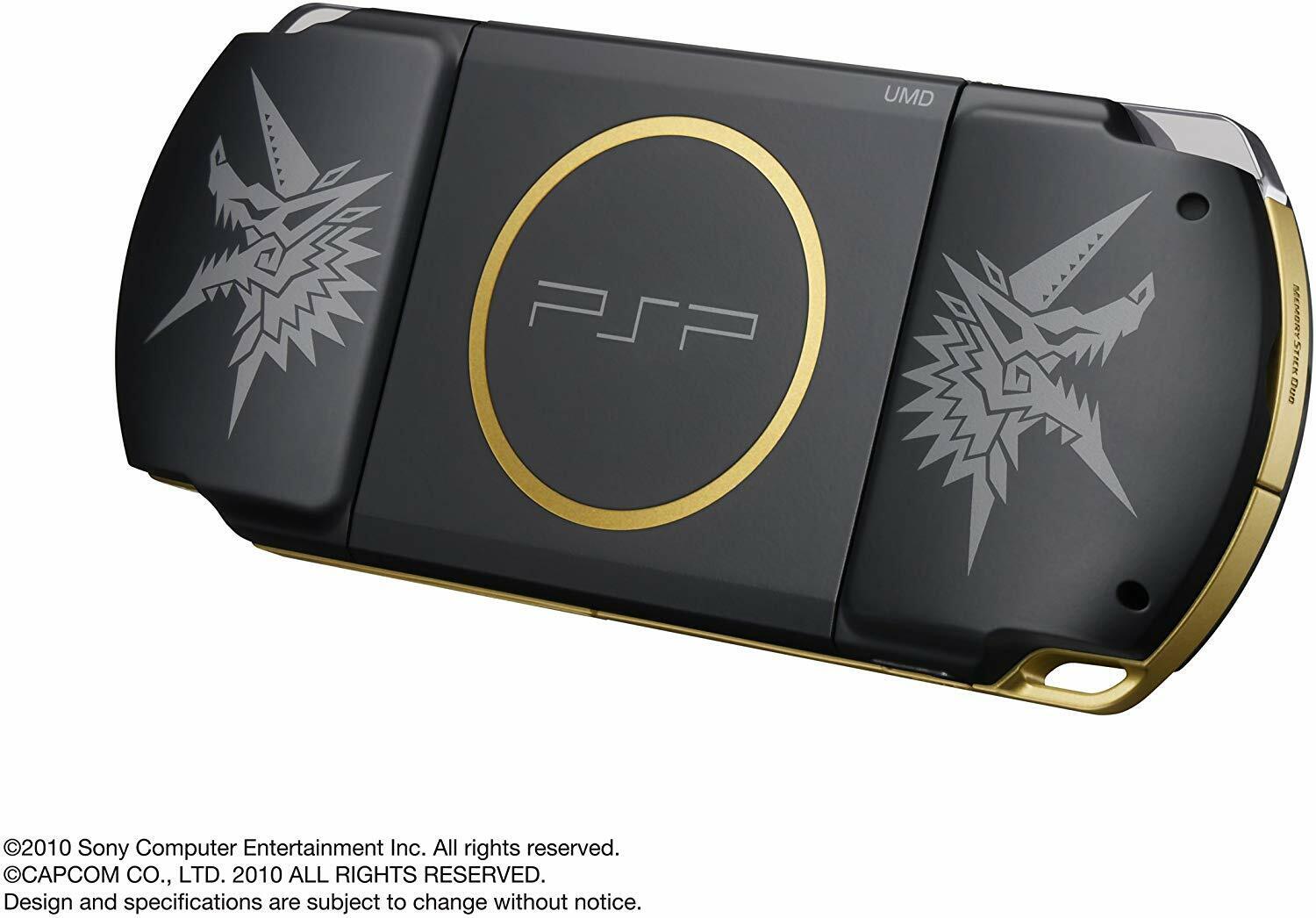 テレビ/映像機器 その他 Sony PSP 3000 Monster Hunter Portable 3rd Matte Black & Gold 