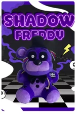 XSmart 9" Withered Shadow Freddy Plush V1 Limited Edition, Unique Gift