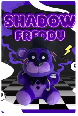 XSmart 9'' Withered Shadow Freddy Plush V1 Limited Edition, Unique Gift