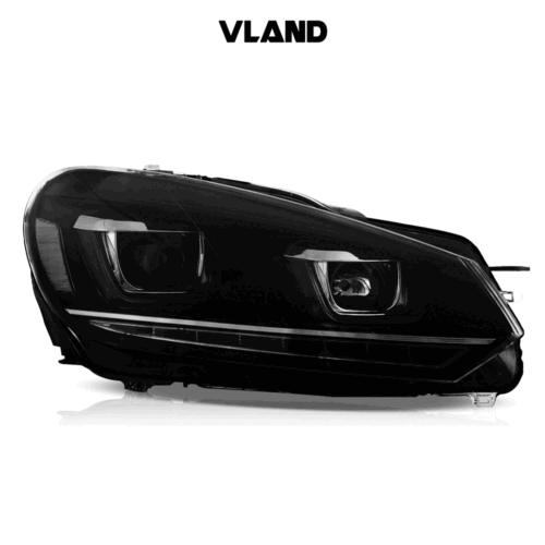 VLAND Paar Scheinwerfer Für Golf 6 VI MK6 GTD TSI TDI 2010-2014 W/Sequentiell - Bild 2 von 16