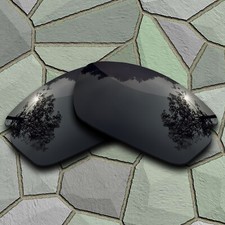 US Grey Black Polarized Anti-Scratch Lenses Replacement For-Oakley Carbon Shift