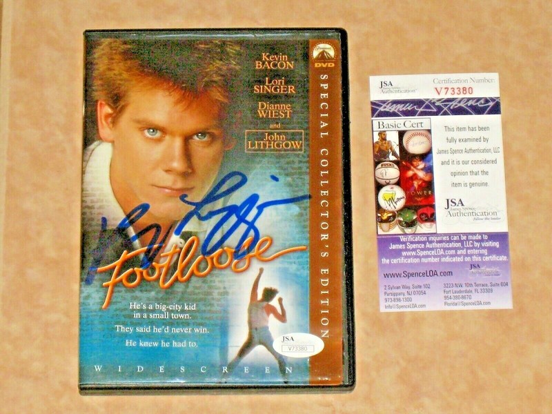 Kenny Loggins signed Footloose DVD Auto Autographed JSA #V73380