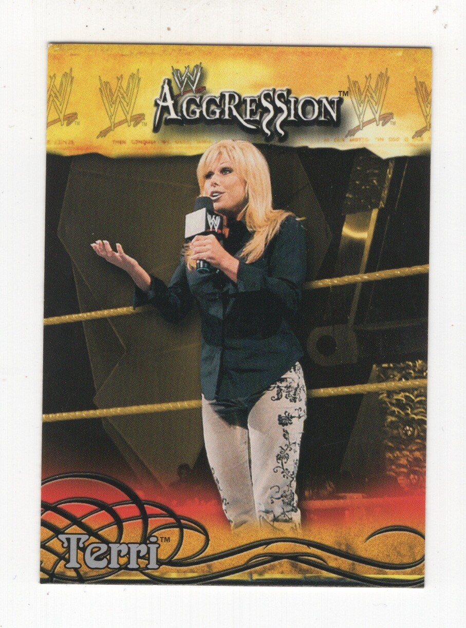 2003 FLEER WWE AGGRESSION WWF WRESTLING TERRI #36