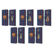 FC BARCELONA 2022/23 PLAYERS HOME KIT LEATHER BOOK CASE FOR MOTOROLA PHONES