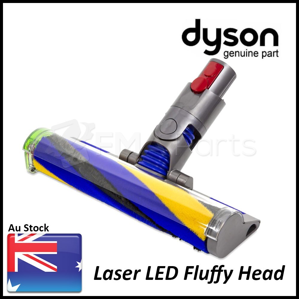 Genuine Dyson Laser LED Fluffy Slim Optic Motorhead Vacuum