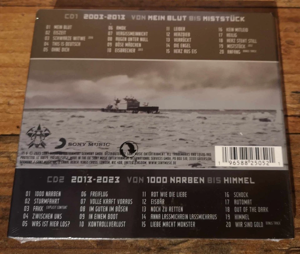 Eisbrecher Es Bleibt Kalt°! Best of 2CD +Eiszeit Special Limited Box Set Digipak - Bild 4 von 4