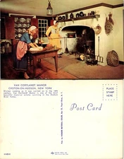 Colonial Kitchen Van Cortlandt Manor Croton on Hudson New York NY Postcard