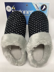 silver isotoner slippers