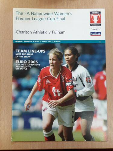 Charlton Athletic Women V Fulham Women -FAWPL Cup Final - 28.03.2004 - Picture 1 of 1