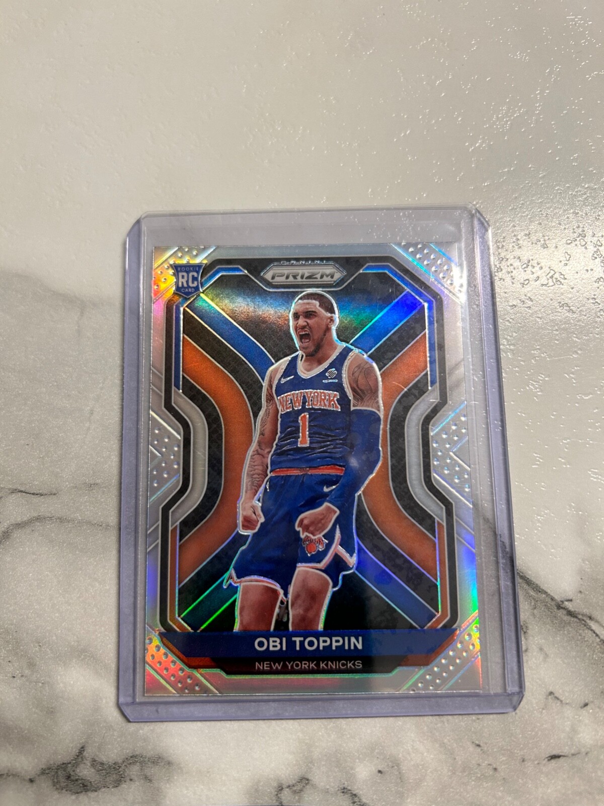 2020 Prizm Basketball Obi Toppin Silver Prizm Rookie